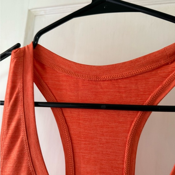Vuori Orange Tank Top with Breathable Fabric - Picture 2 of 3